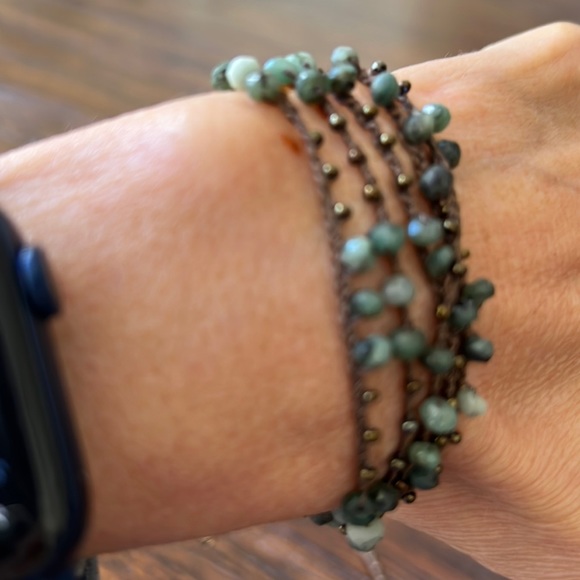 Two Peruvian Corded Necklaces - Picture 3 of 8